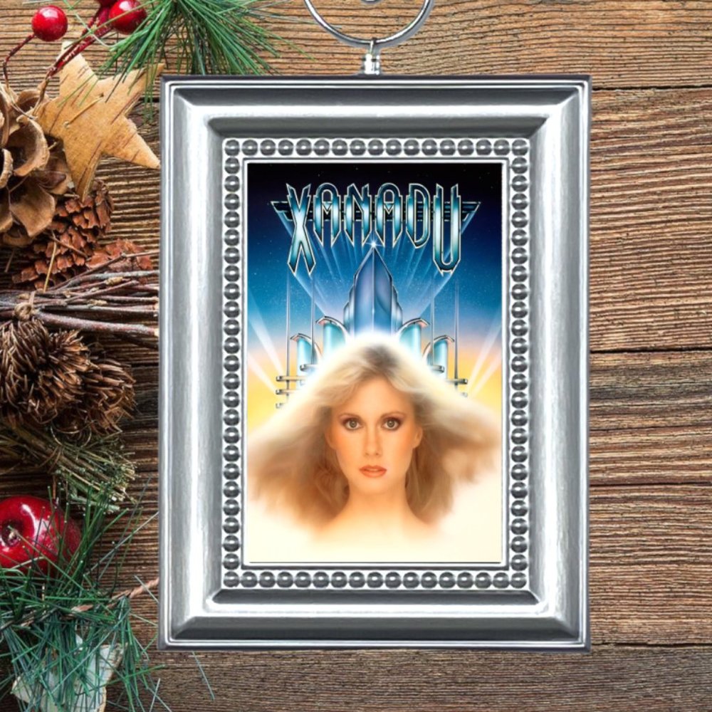 Xanadu Olivia Newton John Retro Movie Memorabilia Christmas Tree Ornament